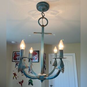 Nautical Anchor Chandelier